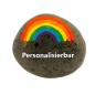 Preview: Grabstein, Grabschmuck mit Regenbogen-Tiergrabstein