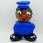 Preview: Steinmännchen Steinfigur, in blau, 25 cm