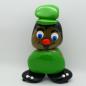 Preview: Steinmännchen Steinfigur, in grün, 25 cm