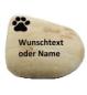 Preview: Hunde oder Katzengrabstein mit Tierpfote