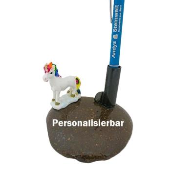 Stiftehalter mit Einhorn für Kindergeburtstag und Schreibtisch
