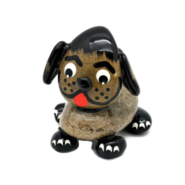 Steinhund aus Nsaturstein